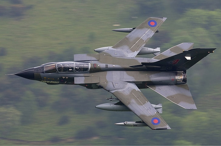 Panavia Tornado, jet fighter, airplane, aircraft, sky, military aircraft, vehicle, HD wallpaper