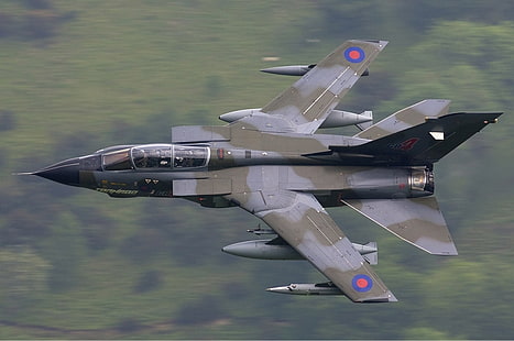 Panavia Tornado, jet fighter, pesawat terbang, pesawat terbang, langit, pesawat militer, kendaraan, Wallpaper HD HD wallpaper