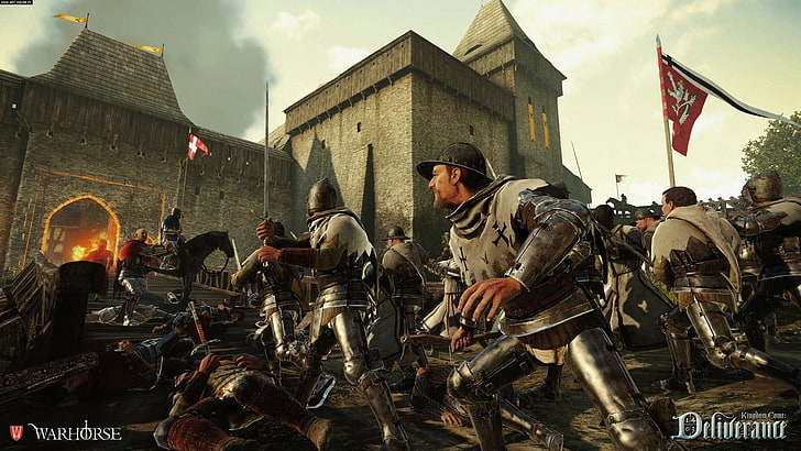 Plakat z gry Dilivirance, gry wideo, Kingdom Come: Deliverance, Warhorse Studios, Tapety HD