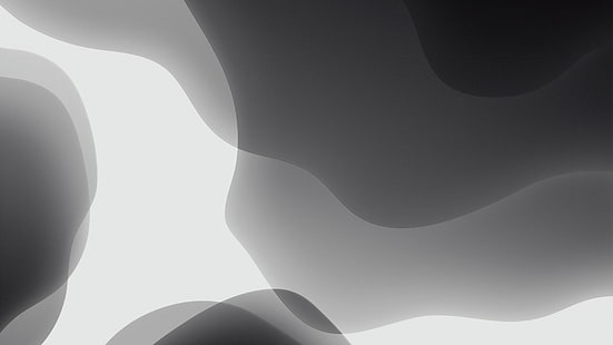 Abstrak, Gray, Apple Inc., Wallpaper HD HD wallpaper