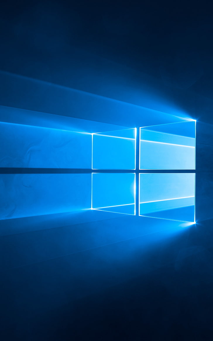 Windows 10, sistem operasi, Microsoft Windows, tampilan potret, Wallpaper HD, wallpaper seluler
