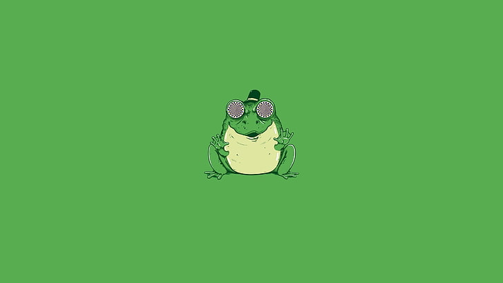 green frog clip art, Minimalism, Eyes, Art, Hypnosis, Green Style, Toad, HD wallpaper