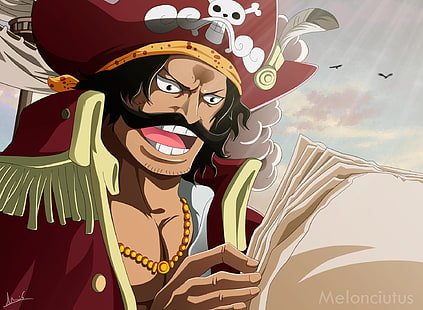 One Piece, Гол Д. Роджер, HD обои HD wallpaper