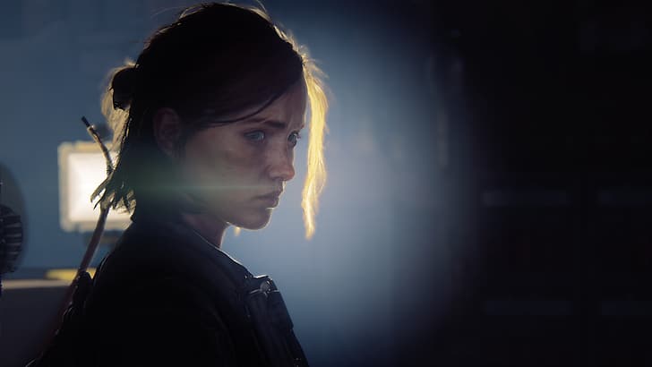 videojuegos, The Last of Us 2, Ellie Williams, en el juego, Fondo de pantalla HD