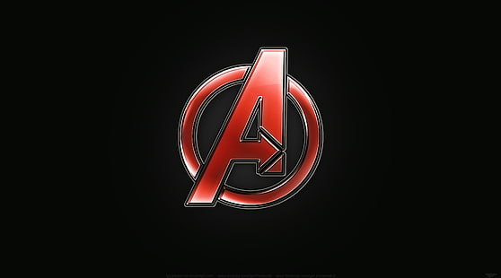 Avengers, лого на Marvel Avengers, Филми, Отмъстителите, HD тапет HD wallpaper
