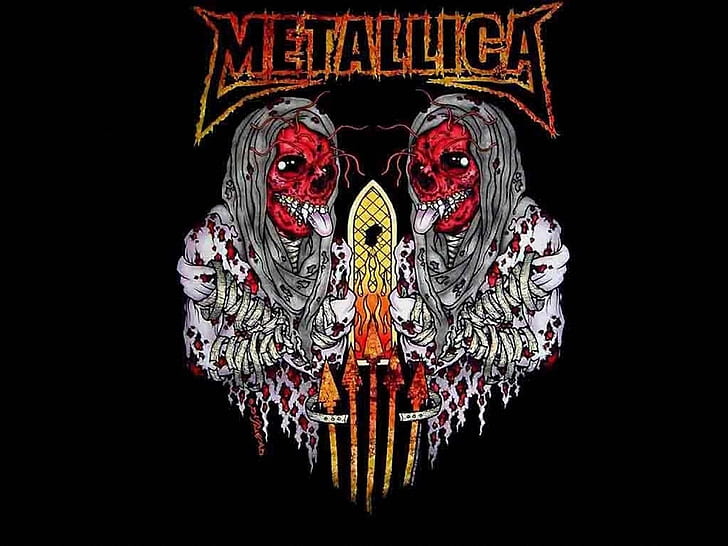 Metallica HD, music, metallica, HD wallpaper
