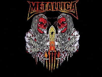 Metallica HD, musik, metallica, Wallpaper HD HD wallpaper