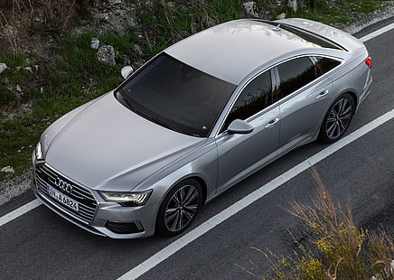 4K, 2019 автомобили, Audi A6, HD тапет HD wallpaper