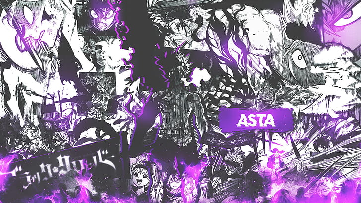 Anime, Trevo Negro, Asta (Trevo Negro), HD papel de parede