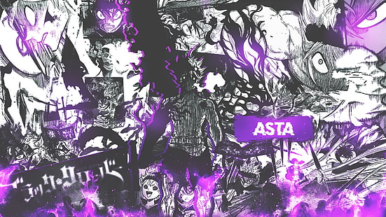Anime, Czarna koniczyna, Asta (Czarna koniczyna), Tapety HD HD wallpaper