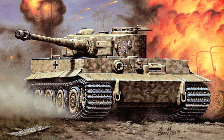 Tanques, Tigre I, Fondo de pantalla HD