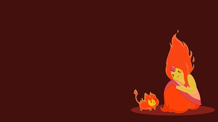 Adventure Time, Flame Princess, Wallpaper HD