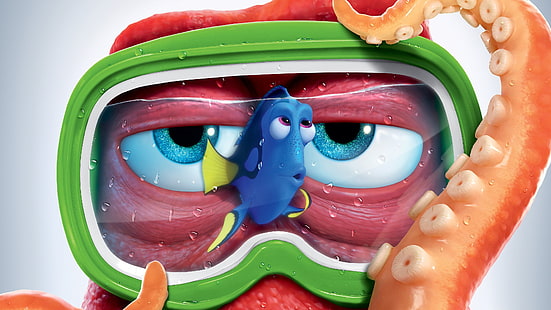 Alla ricerca di Dory, Pixar Animation Studios, Disney Pixar, film, film animati, Sfondo HD HD wallpaper