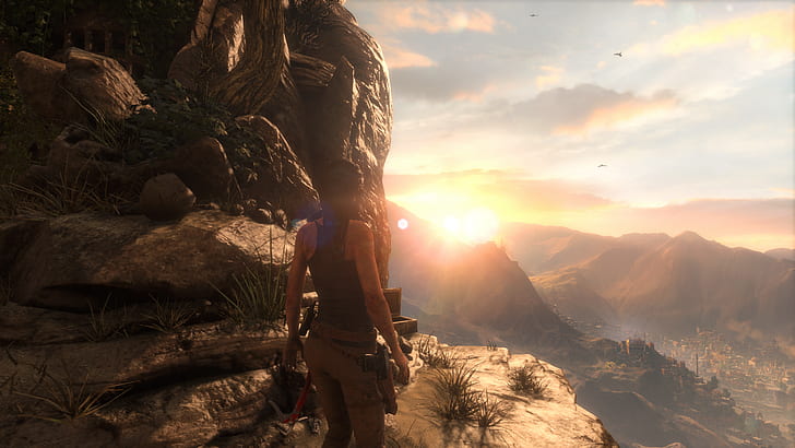 การเพิ่มขึ้นของ Tomb Raider, Tomb Raider, วอลล์เปเปอร์ HD
