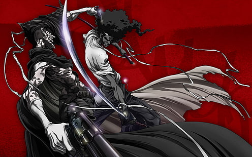 Afro-Samurai, Säbel, Anime, Afro-Samurai, Säbel, Anime, HD-Hintergrundbild HD wallpaper