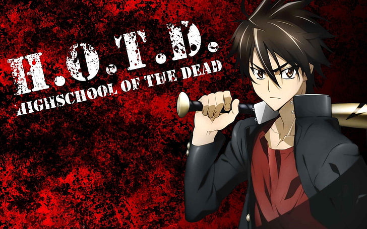 Anime, Highschool Of The Dead, Takashi Komuro, HD wallpaper