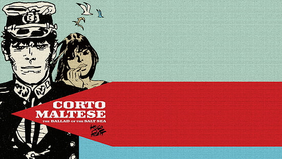 Comics, Corto Maltese, HD-Hintergrundbild HD wallpaper