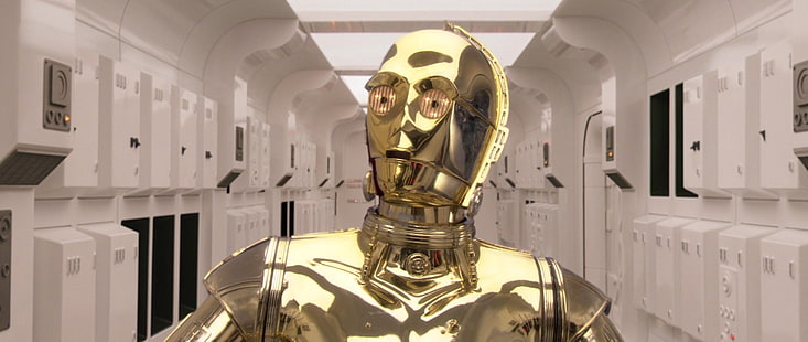 Guerra nas Estrelas, C-3PO, Droid, HD papel de parede HD wallpaper
