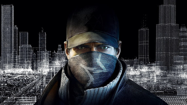 Tapeta Aiden Pearce, Watch Dogs, Aiden Pierce, Ubisoft Montreal, Ubisoft Reflections, Tapety HD