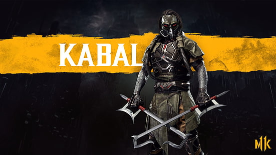 combattente, spade, Mortal Kombat, Cabal, lame, Kabal, Mortal Kombat 11, Sfondo HD HD wallpaper