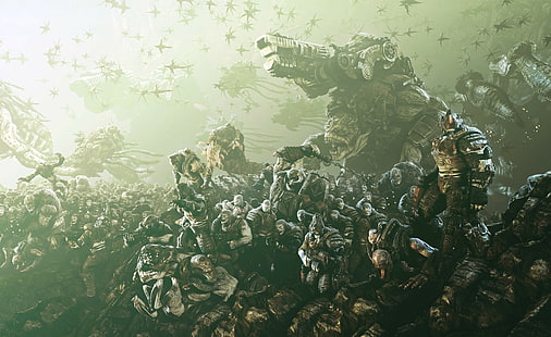 видеоигры, Gears of War, Gears of War 3, Gears of War 2, HD обои HD wallpaper