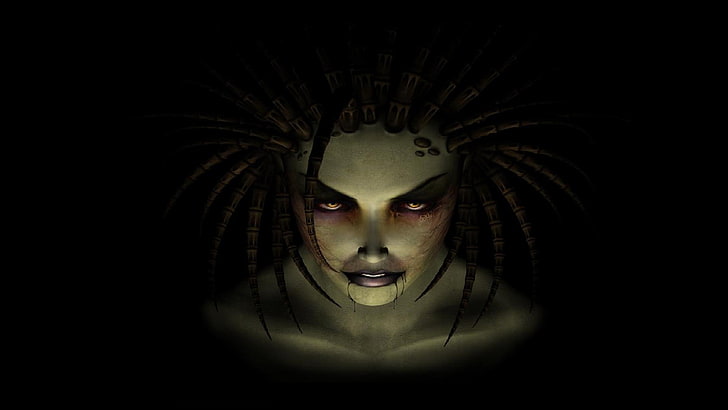 female character illustration, StarCraft, Sarah Kerrigan, Queen of Blades, HD wallpaper