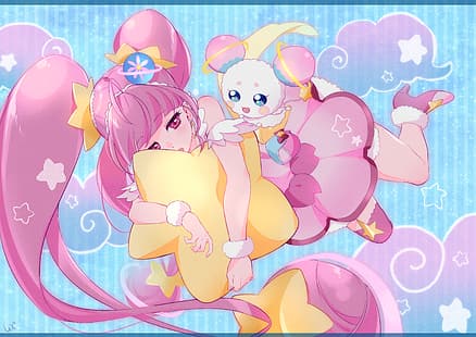 Precure, Pretty Cure, Star Twinkle Precure, Fondo de pantalla HD HD wallpaper