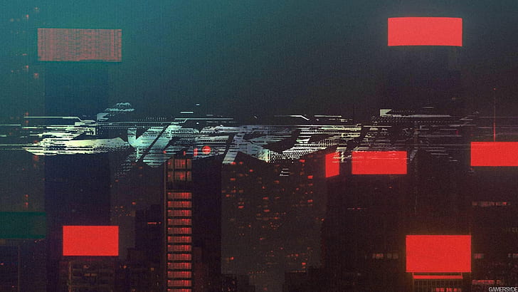 Cyberpunk 2077, cyberpunk, CD Projekt RED, video games, logotype, HD wallpaper