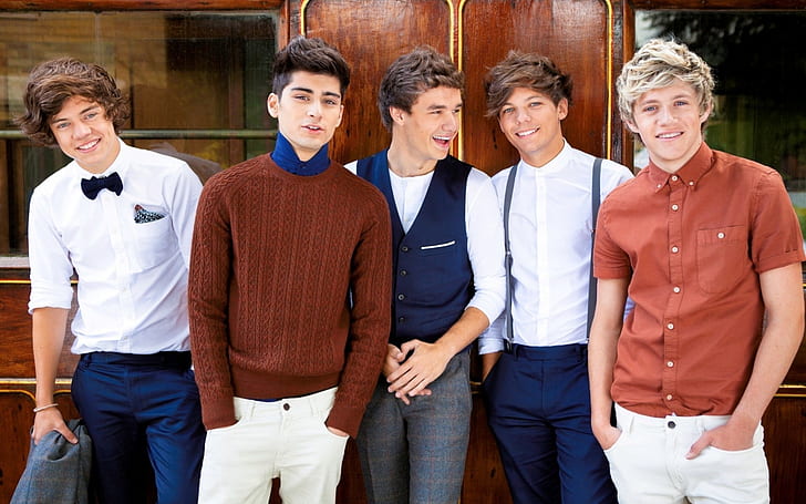 Plakat zespołu One Direction, chłopcy, Tapety HD
