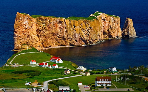 Kanada Gaspe Peninsula Quebec-2016 Bing Hintergrund, HD-Hintergrundbild HD wallpaper