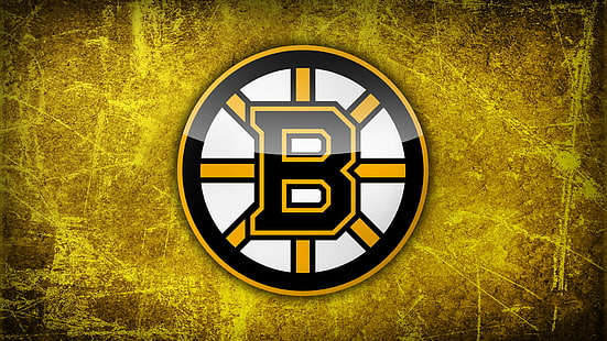 Логотип Бостон Брюинз, Бостон, НХЛ, Брюинз, HD обои HD wallpaper