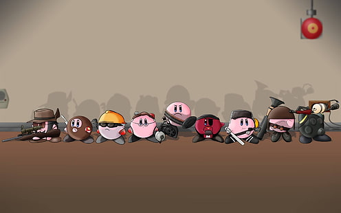 ألعاب الفيديو، Team Fortress 2، Kirby، خلفية HD HD wallpaper