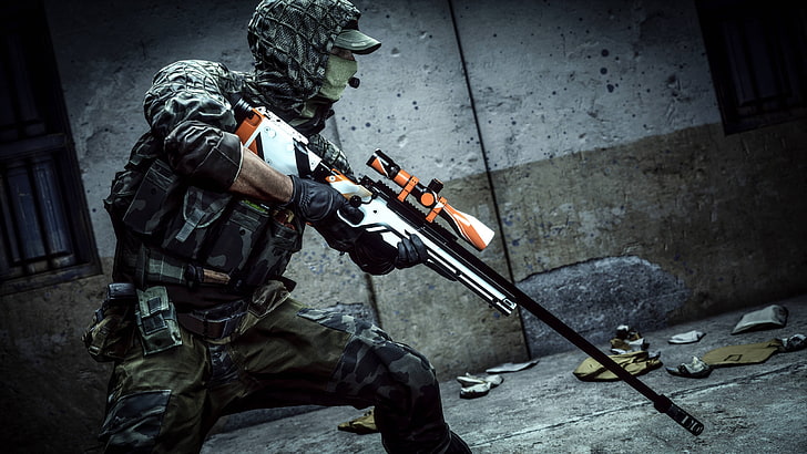 Recon, Sniper, 8K, Battlefield 4, Wallpaper HD