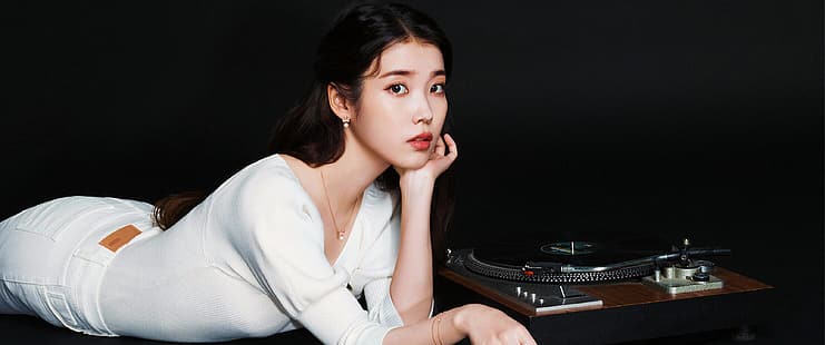 IU, корейски жени, певица, актриса, Lee Ji-Eun, HD тапет HD wallpaper