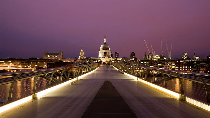 Ponte de Londres Millennium, HD papel de parede