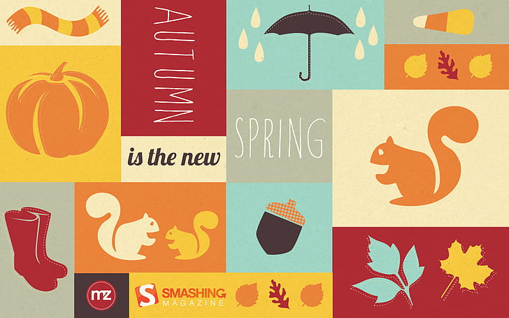 Sonbahar Yeni İlkbahar, sonbahar, ilkbahar, HD masaüstü duvar kağıdı