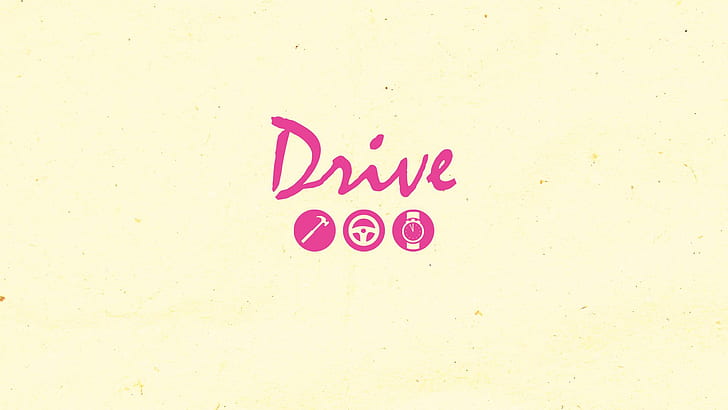 Drive Movie, Filme, digitale Kunst, einfacher Hintergrund, Drive Movie, Filme, digitale Kunst, einfacher Hintergrund, HD-Hintergrundbild