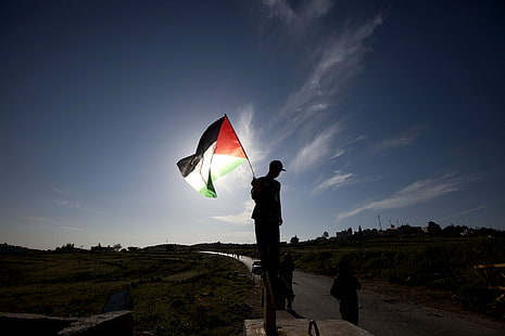 flagga, palestina, HD tapet HD wallpaper