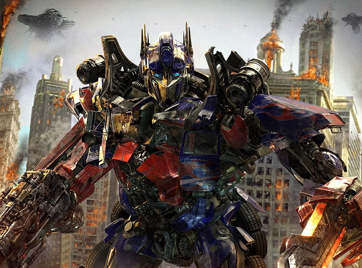 المتحولون 3 ، ورق الحائط الرقمي Transformers Optimus Prime ، أفلام ، محولات، خلفية HD