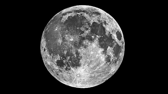 القمر الكامل إغلاق للجدران HD 84645، خلفية HD HD wallpaper
