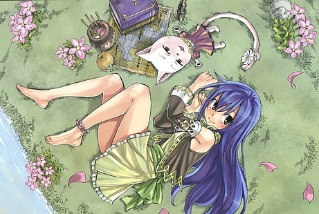 Anime, Fairy Tail, Charles (Fairy Tail), Wendy Marvell, Sfondo HD HD wallpaper