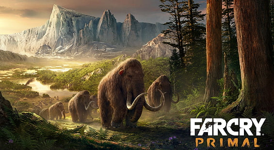 Far Cry Primal, обои Farcry Primal, игры, Far Cry, далеко, плакать, первобытные, HD обои HD wallpaper