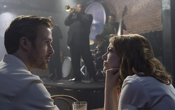 Película, La La Land, Emma Stone, Ryan Gosling, Fondo de pantalla HD