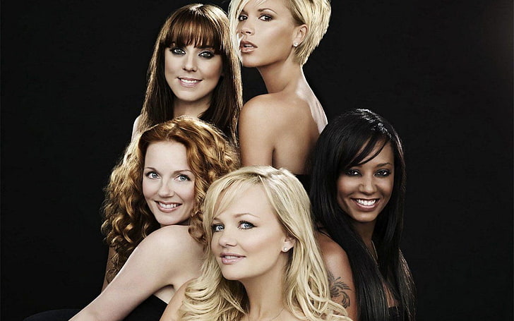 Spice Girls Greatest Hits, women's blonde and black hairs, Music, , pop singer, HD wallpaper