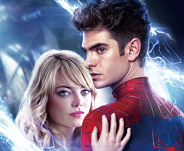 Spider-Man, The Amazing Spider-Man 2 , Andrew Garfield, Emma Stone, HD wallpaper HD wallpaper
