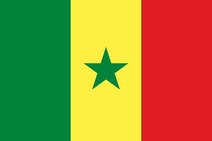Флаг 2000px, Сенегал SVG, HD обои