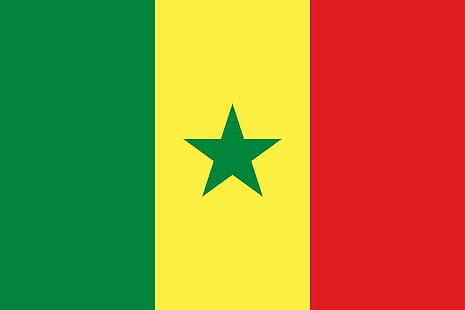 Флаг 2000px, Сенегал SVG, HD обои HD wallpaper