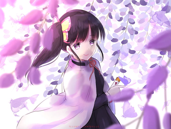 Anime, Dämonentöter: Kimetsu no Yaiba, Kanao Tsuyuri, HD-Hintergrundbild