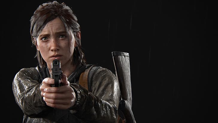 video game characters, Ellie, The Last of Us 2, Naughty Dog, Sony Playstation, Playstation 4 Pro, Ashley Johnson, HD wallpaper