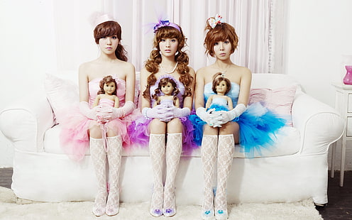 Orange Caramel, grupo de música coreana, hermosas chicas, Orange, Caramel, coreano, música, grupo, hermosas, chicas, Fondo de pantalla HD HD wallpaper